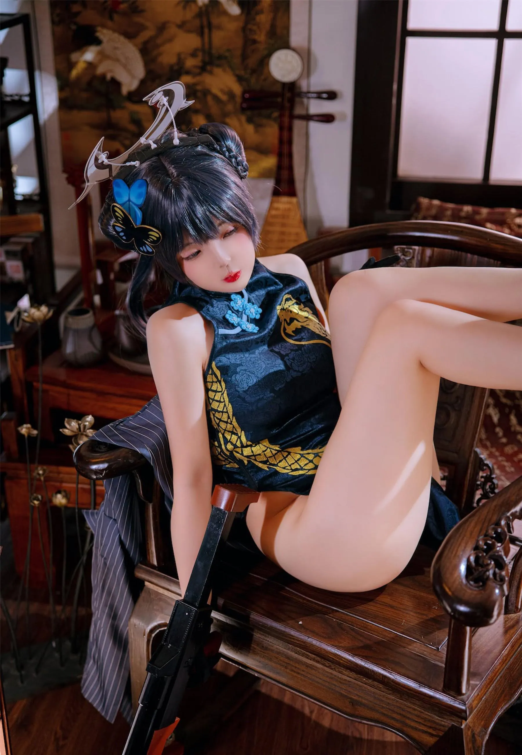 日奈娇 – NO.75 碧蓝档案妃咲 [47P]插图3